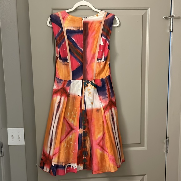 Rachel Roy Watercolor Fit and Flare Dress - Picture 5 of 8